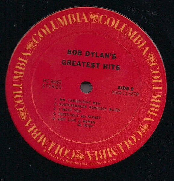 Bob Dylan - Bob Dylan's Greatest Hits Vinyl Record