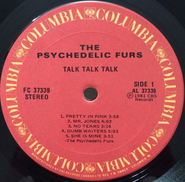 Psychedelic Furs, The - Talk Talk Talk - 1981