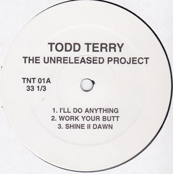 Todd Terry - The Unreleased Project - 1992