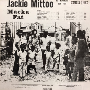 Jackie Mittoo - Macka Fat -