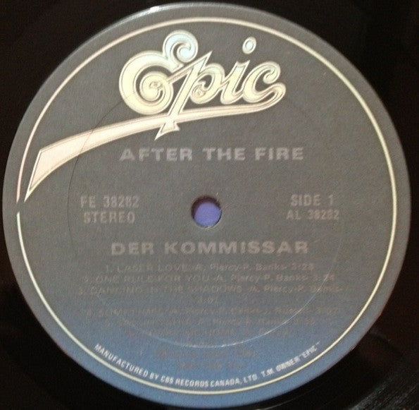 After The Fire - Der Kommissar