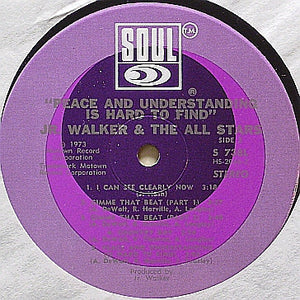 Jr. Walker & The All Stars - Peace & Understanding Is Hard To Find Vinyl Record