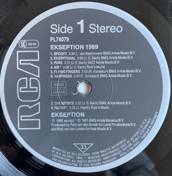 Ekseption - Ekseption '89 - 1989