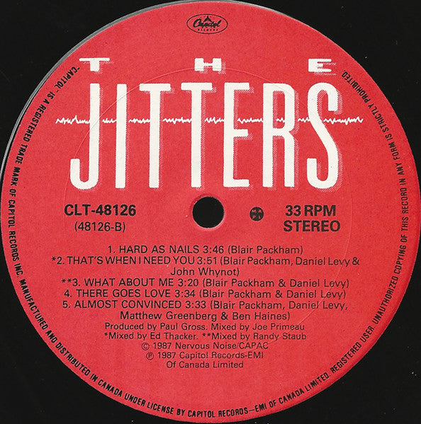 Jitters, The - The Jitters - 1987