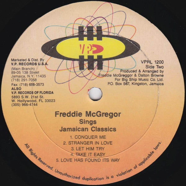 Freddie McGregor - Sings Jamaican Classics