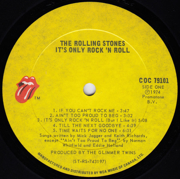 The Rolling Stones - It's Only Rock 'N Roll
