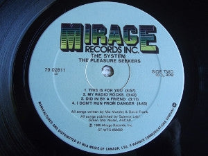 System, The - The Pleasure Seekers - 1985