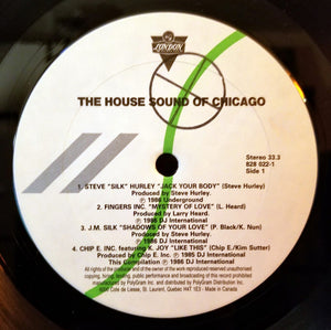 Various - The House Sound Of Chicago - 1986