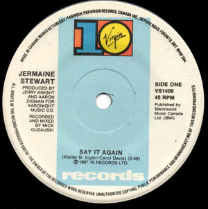 Jermaine Stewart - Say It Again - 1987