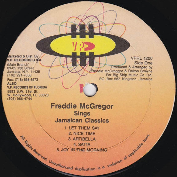 Freddie McGregor - Sings Jamaican Classics