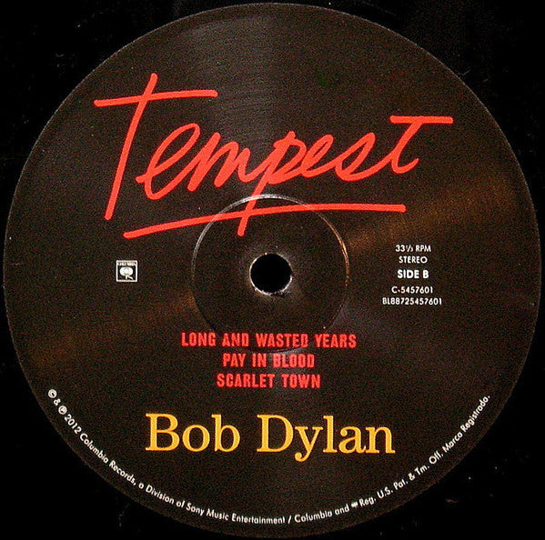 Bob Dylan - Tempest