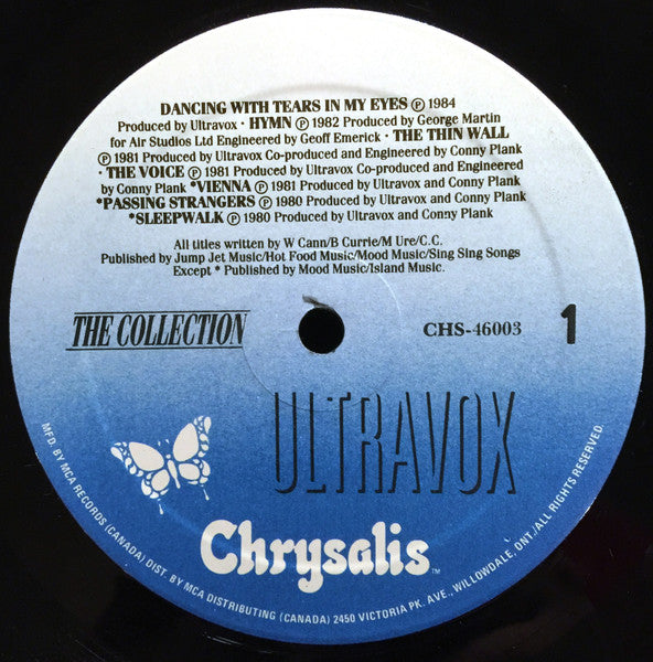 Ultravox - The Collection - 1984