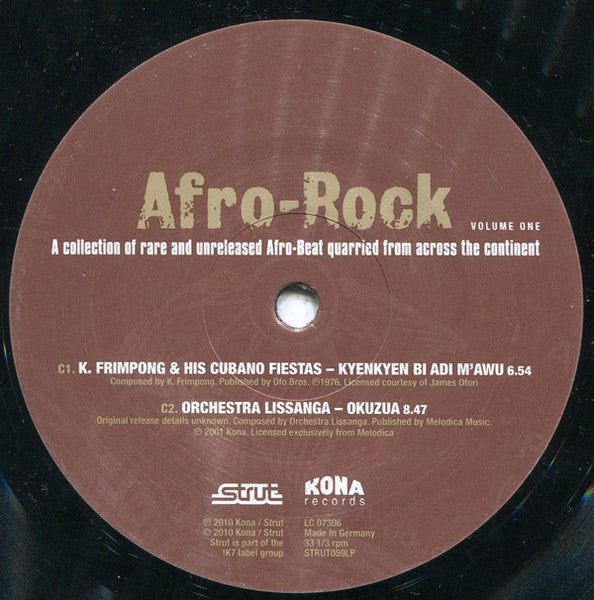 Various - Afro-Rock Volume One - 2010