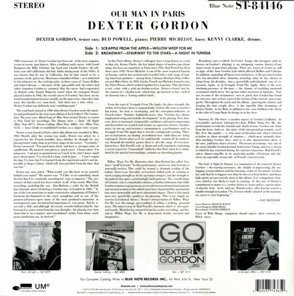 Dexter Gordon - Our Man In Paris