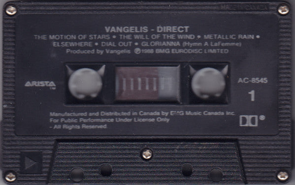 Vangelis - Direct - 1988