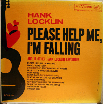 Hank Locklin - Please Help Me, I'm Falling - 1960