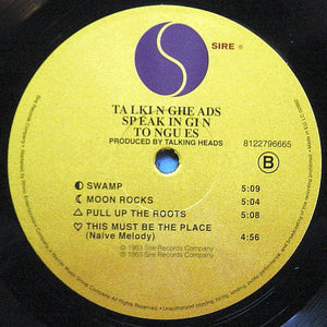 Talking Heads - Speaking In Tongues