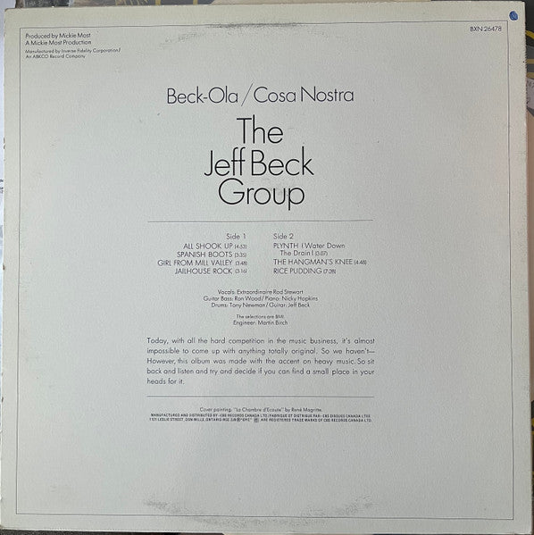 Jeff Beck Group - Beck-Ola -