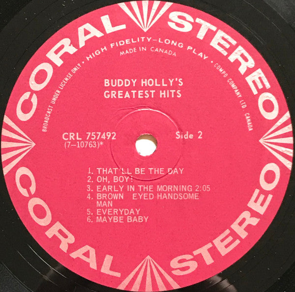 Buddy Holly - Buddy Holly's Greatest Hits