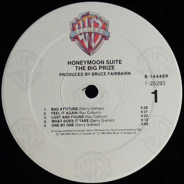 Honeymoon Suite - The Big Prize - 1985