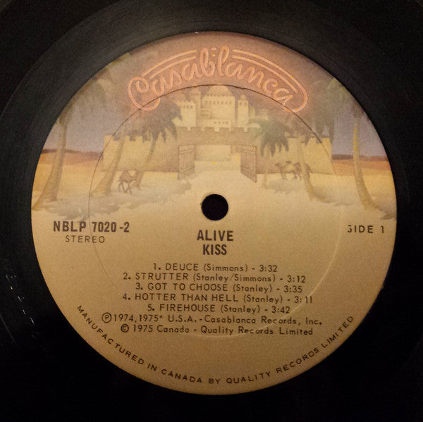 Kiss - Alive! Vinyl Record