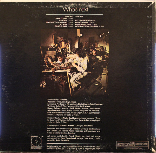 Who, The - Who's Next - 1971