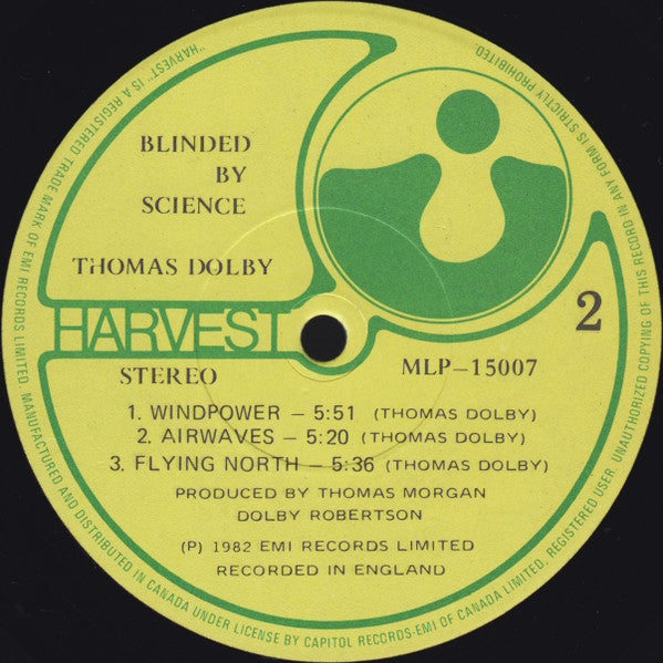 Thomas Dolby - Blinded By Science - 1983