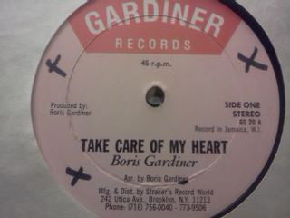 Boris Gardiner - Take Care Of My Heart