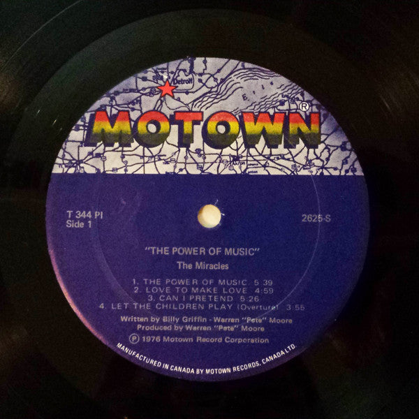 The Miracles - The Power Of Music Vinyl Record