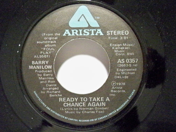 Barry Manilow - Ready To Take A Chance Again