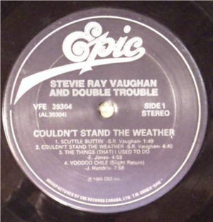 Stevie Ray Vaughan & Double Trouble - Couldn't Stand The Weather -