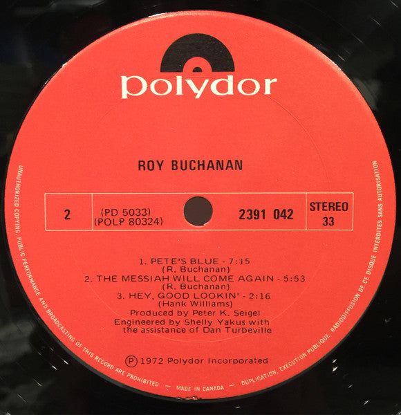 Roy Buchanan - Roy Buchanan - 1972