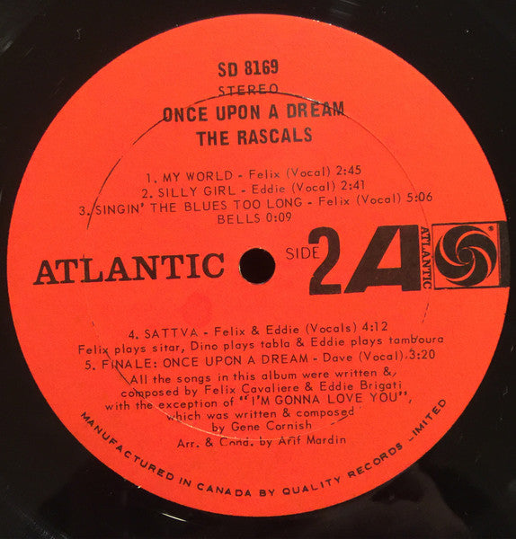 Rascals, The - Once Upon A Dream - 1968