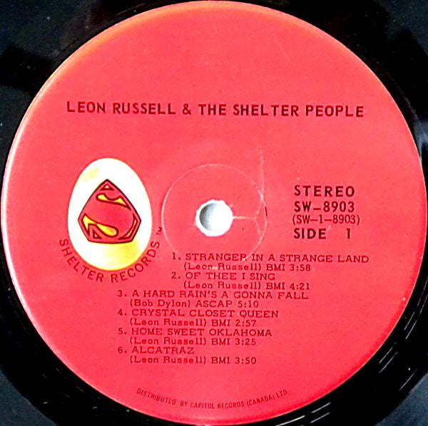 Leon Russell And Shelter People, The - Leon Russell And The Shelter People - 1971