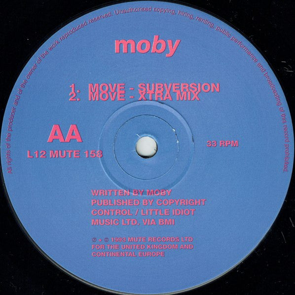 Moby - Move - The Mixes