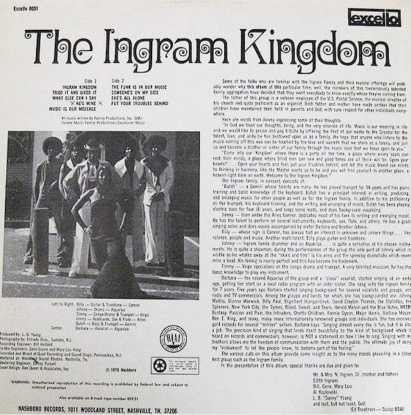 Ingram - The Ingram Kingdom - 2011