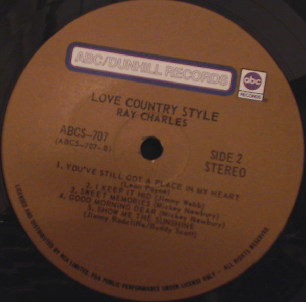 Ray Charles - Love Country Style - 1970