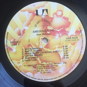 Don McLean - American Pie -