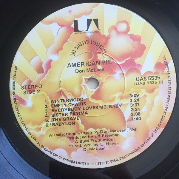Don McLean - American Pie -