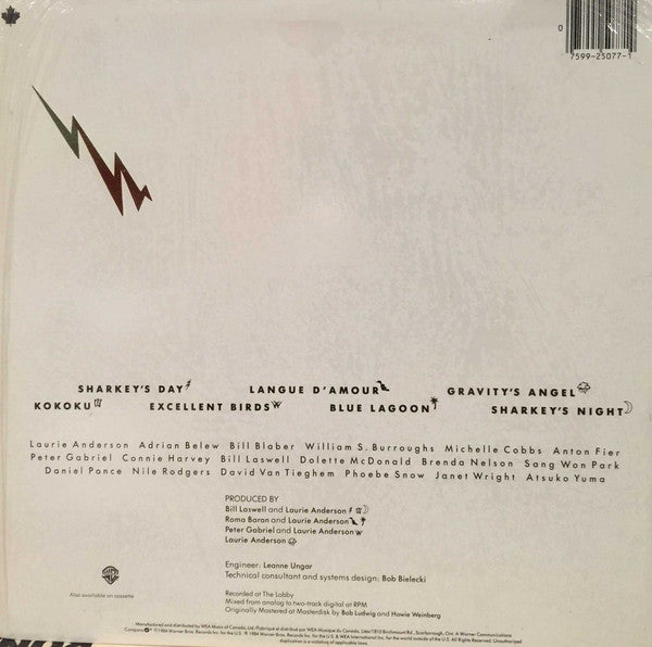 Laurie Anderson - Mister Heartbreak - 1984