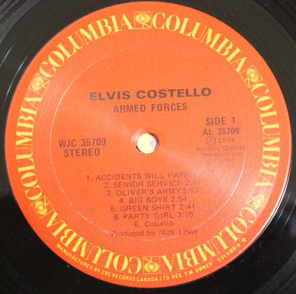Elvis Costello & The Attractions - Armed Forces -