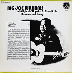 Big Joe Williams With Lightnin' Hopkins & Sonny Terry & Brownie McGhee - Blues Bash - 1973