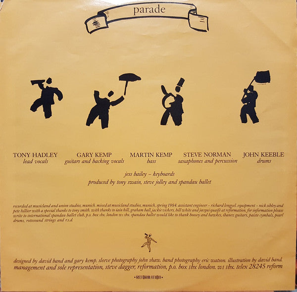 Spandau Ballet - Parade - 1984