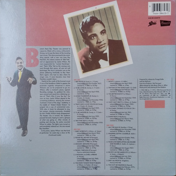 Jackie Wilson - The Jackie Wilson Story - 1983
