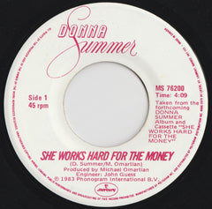 Donna Summer - She Works Hard For The Money / I Do Believe (I Fell In Love) - 1983