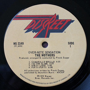The Mothers - Over-Nite Sensation 1973 - Quarantunes