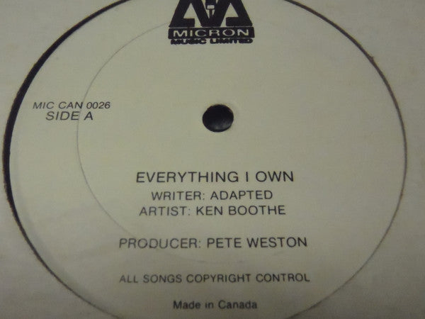 Ken Boothe - Everything I Own