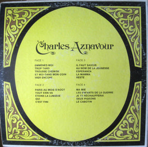 Charles Aznavour - Les Grands Succès Barclay Vol 10 - 1972