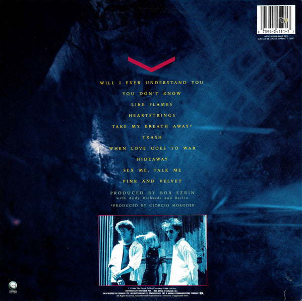 Berlin - Count Three & Pray - 1986