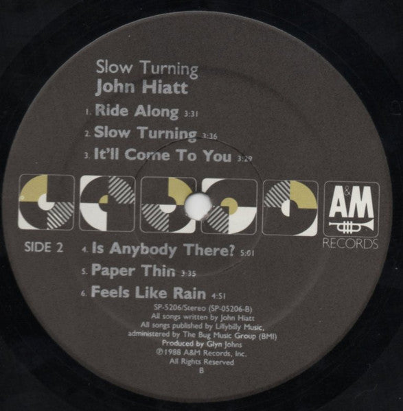 John Hiatt - Slow Turning - 1988